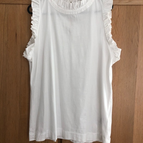 Banana Republic Ruffle Neck Tank - Picture 5 of 6